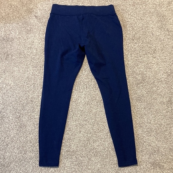 Lands’ End Mid-rise Starfish Leggings Navy XS/P (2-4) - Picture 12 of 16